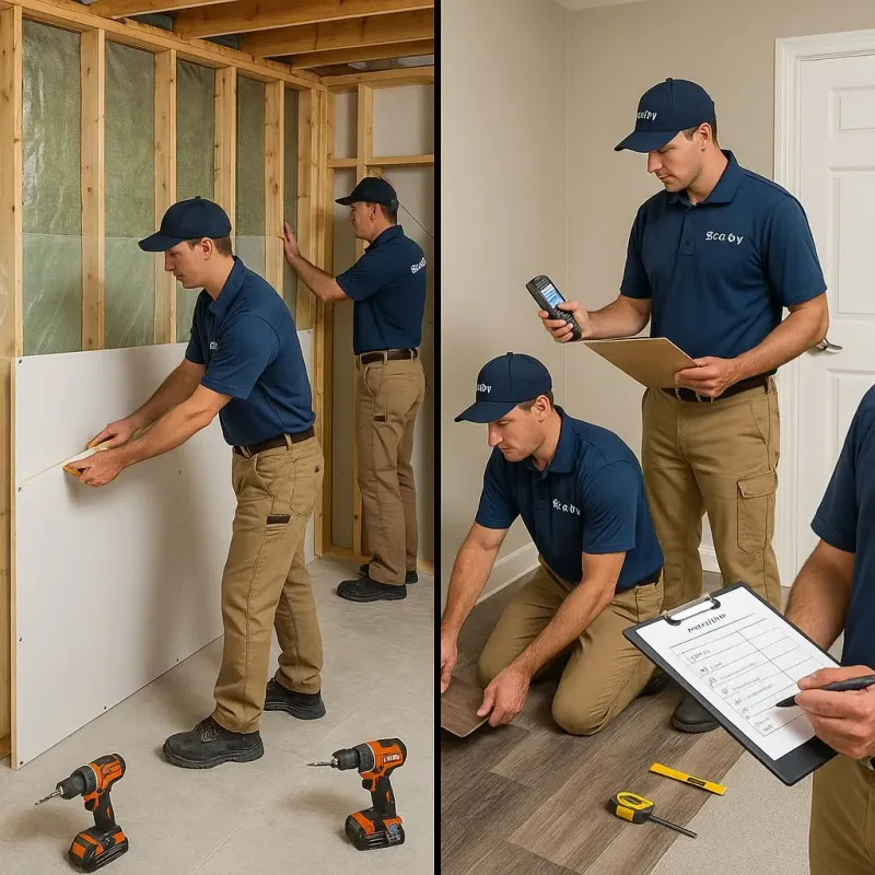 Repairs and Reconstruction process in Middletown, DE